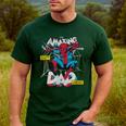 Spider-Man Amazing Dad Men's Casual T-Shirt Forest