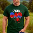 Spiders Dad Matching Family Birthday Father's Day Men's Casual T-Shirt Forest Spiders Dad Matching Family Birthday Father's Day Men's Casual T-Shirt Forest
