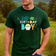 Star Wars Grogu Mandalorian Toon Dad Of The Birthday Boy Men's Casual T-Shirt Forest
