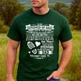 To My Stepped Up Dad Thanks For Stepping In Stepdad Birthday Men's Casual T-Shirt Forest