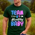 Team Healthy Baby Gender Reveal Pregnancy Mom Dad Men's Casual T-Shirt Forest Team Healthy Baby Gender Reveal Pregnancy Mom Dad Men's Casual T-Shirt Forest