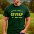 Teenage Mutant Ninja Turtles Dad Turtles Father's Day Men's Casual T-Shirt Forest