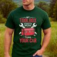 My Toolbox Costs More Than Your Car Mechanic Dad Rrepair Guy Men's Casual T-Shirt Forest