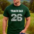 TRACK DAD 2026 SENIOR TRACK DAD SENIOR CLASS 26 Men's Casual T-Shirt Forest