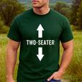 Two Seater Shirt For Men 2 Seater Dad Men's Casual T-Shirt Forest
