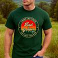 I Have Two Titles Dad & Grandpa I Rock Them Both For Grandpa Men's Casual T-Shirt Forest