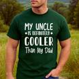 My Uncle Is Definitely Cooler Than My Dad Family Nephew Boys Men's Casual T-Shirt Forest