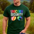 Unicorn Security Birthday Family Halloween Costume Mom Dad Men's Casual T-Shirt Forest Unicorn Security Birthday Family Halloween Costume Mom Dad Men's Casual T-Shirt Forest