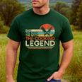 Vintage Cooking Dad The Man The Myth The Legend Chef Men's Casual T-Shirt Forest