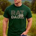Vintage Distressed Rat Dad Men's Casual T-Shirt Forest Vintage Distressed Rat Dad Men's Casual T-Shirt Forest