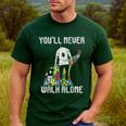Vintage Father Son Family Autistic Kids Autism Awareness Dad Men's Casual T-Shirt Forest Vintage Father Son Family Autistic Kids Autism Awareness Dad Men's Casual T-Shirt Forest