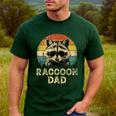 Vintage Raccoon Dad Raccoon Lovers Daddy Father's Day Men's Casual T-Shirt Forest Vintage Raccoon Dad Raccoon Lovers Daddy Father's Day Men's Casual T-Shirt Forest