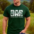 Welder Welding Dad Man Myth Legend Father Small Men's Casual T-Shirt Forest