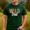 Wild Dad Zoo Born Two Be Wild B-Day Safari Jungle Animal Men's Casual T-Shirt Forest Wild Dad Zoo Born Two Be Wild B-Day Safari Jungle Animal Men's Casual T-Shirt Forest