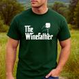 Winefather Wine Dad Dad Red Wine Wine Men's Casual T-Shirt Forest Winefather Wine Dad Dad Red Wine Wine Men's Casual T-Shirt Forest