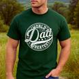 World’s Greatest Dad Father's Day Best Daddy Dad Ever Men's Casual T-Shirt Forest