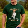 World´s Best Jack Russell Terrier Dad Dog Owner Men Men's Casual T-Shirt Forest