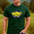 Wow T Shirt WOW Dad Mom Men Women Boys Girls Tee Men's Casual T-Shirt Forest Wow T Shirt WOW Dad Mom Men Women Boys Girls Tee Men's Casual T-Shirt Forest
