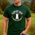 Wrestling Senior Dad The Final Match 2026 Men's Casual T-Shirt Forest