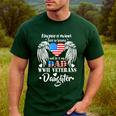 WWII Veterans Daughter Dad Remembrance Veteran Day Men's Casual T-Shirt Forest