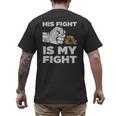 Autism Awareness Mom Dad Parents Autistic Kids Awareness Small Men's Back Print T-Shirt Autism Awareness Mom Dad Parents Autistic Kids Awareness Small Men's Back Print T-Shirt