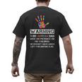 Autism Awareness Warning This Autism Dad T-Shirt Men's Back Print T-Shirt Autism Awareness Warning This Autism Dad T-Shirt Men's Back Print T-Shirt