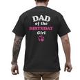 Barbie Dad Of The Birthday Girl Small Men's Back Print T-Shirt