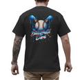 Baseball Drip Dad Father Day Birthday Group Matching Family Men's Back Print T-Shirt
