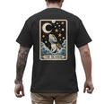 Bearded Dragon Tarot Card Beardie Mom Beardie Dad Men Women Men's Back Print T-Shirt