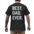 Best Dad EverShirt Men Husband Men's Back Print T-Shirt