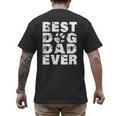 Best Dog Dad Ever Shirt Dog Father Men Women Girls Kids Men's Back Print T-Shirt