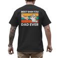 Best Shih Tzu Dad Ever Shih Tzu Men's Back Print T-Shirt Best Shih Tzu Dad Ever Shih Tzu Men's Back Print T-Shirt