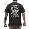 Best Sphynx Cat Dad Ever Apparel For Animal Lover Men Women Men's Back Print T-Shirt