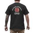Bethune-Cookman University Wildcats Arched Dad Men's Back Print T-Shirt Bethune-Cookman University Wildcats Arched Dad Men's Back Print T-Shirt