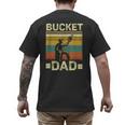 Bucket Dad Softball Dad Baseball Coach Father's Day Men's Back Print T-Shirt Bucket Dad Softball Dad Baseball Coach Father's Day Men's Back Print T-Shirt