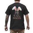 Bunny Dad Of The Birthday Princess Matching Family Men's Back Print T-Shirt