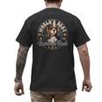 Cavalier King Charles Spaniel Dog World's Best Cavalier Dad Men's Back Print T-Shirt