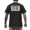 Cheer Dad Cheer Leading Cheer Leading Men Dad Fathers Day Men's Back Print T-Shirt
