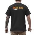 Cheerleader Dad Beer Cheerleading Cheer Dad Men's Back Print T-Shirt