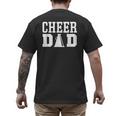 Cheerleading Dad Apparel For Cheer Dad Men's Back Print T-Shirt