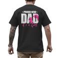 Cool Parent Apparel Proud New Dad It's A Girl Classic Fit Short Sleeve Crew Neck T-Shirt Small Men's Back Print T-Shirt