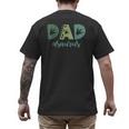 Dad Asaurus Dinosaur Birthday Mom Dad Birthday Boy T-Rex Men's Back Print T-Shirt Dad Asaurus Dinosaur Birthday Mom Dad Birthday Boy T-Rex Men's Back Print T-Shirt