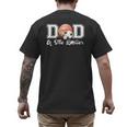 Dad Of The Birthday Boller Born 2 Ball Matching Family Party Men's Back Print T-Shirt
