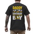 Dad Of The Birthday Boy Construction Theme Party Matching Men's Back Print T-Shirt