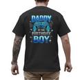 Dad Of The Birthday Boy Cool Gamer Video Game Birthday Men's Back Print T-Shirt
