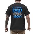 Dad Of The Birthday Boy Matching Family Father Men's Back Print T-Shirt