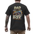 Dad Of The Birthday Boy Monster Truck Family Matching Party Men's Back Print T-Shirt