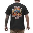 Dad Of The Birthday Boy Monster Truck Birthday Men's Back Print T-Shirt