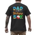 Dad Of The Birthday Boy Ofishally One Family Matching Party Men's Back Print T-Shirt