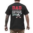 Dad Of The Birthday Boy Shirt Soccer Party Family Daddy Men's Back Print T-Shirt Dad Of The Birthday Boy Shirt Soccer Party Family Daddy Men's Back Print T-Shirt